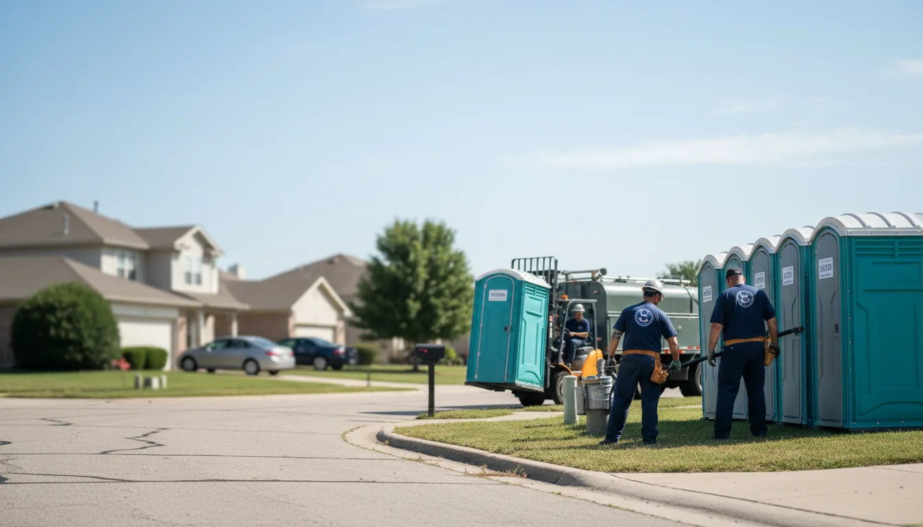 Porta Potty Rental in Claflin, KS near me